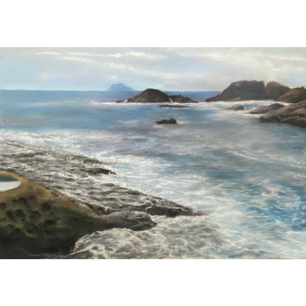 思念一個人3，魯雅琴  _55x79cm，2023