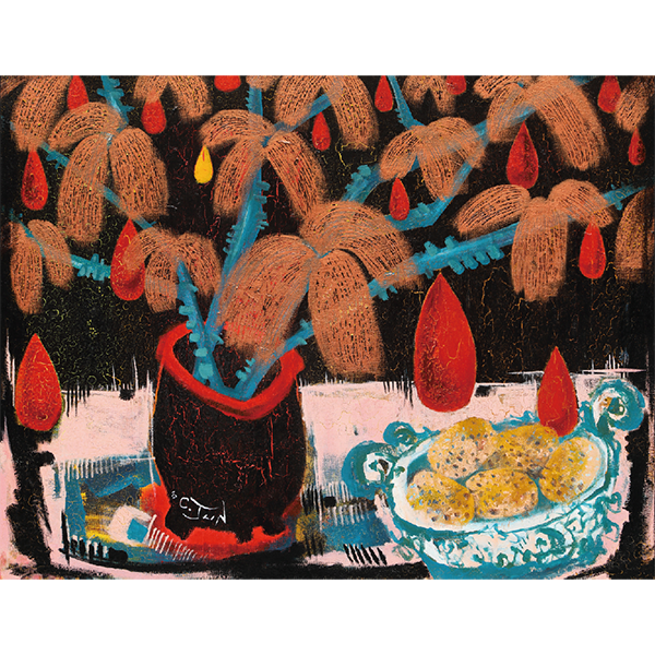 黃金樹 Golden tree，林嘉珍C.J LIN _116x91cm，2017