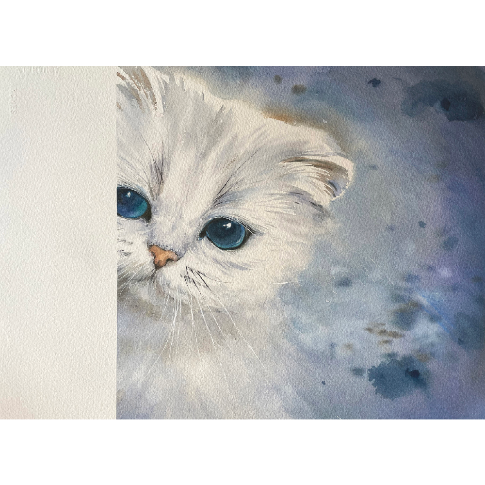 小白的異想世界，洪慧娟 _37x28cm，2021