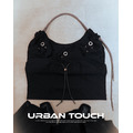 Urban Touch Drawstring Bag 口袋抽繩城市包（低調豹紋）*布料售罄暫不接單_6
