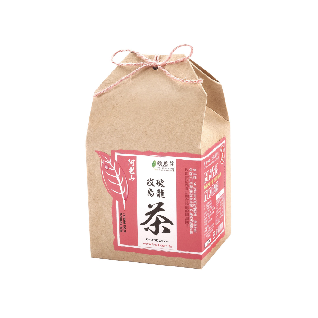 【 頤 然 莊 】玫瑰烏龍茶包（18包入）
