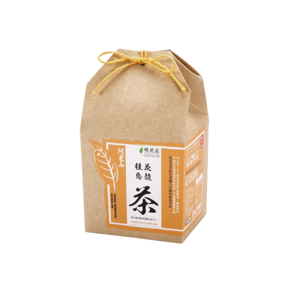 【 頤 然 莊 】桂花烏龍茶包（18包入）