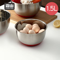 【日本霜山】304不鏽鋼止滑深型攪拌盆/料理盆-1.5L