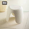 【日本霜山】日系奶油風小椅凳/穿鞋椅/浴室椅凳-多色可選_2