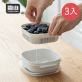 【日本霜山】微波蒸煮冷凍米飯保鮮盒-400ml-3入_3