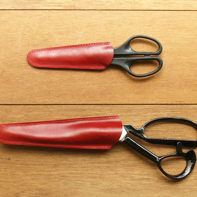Lord Red 手工真皮剪刀套