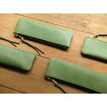 Grass Green 手工真皮筆袋 (禮物包裝/英文刻印)_6