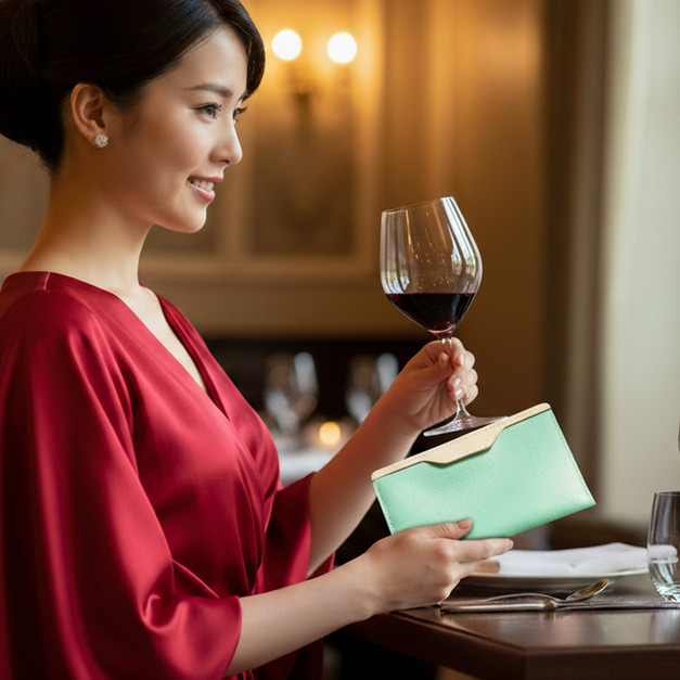 iPhone 17 / Air -Tiffany Blue 手工真皮手機套/存摺套 (免費刻印/禮物包裝)