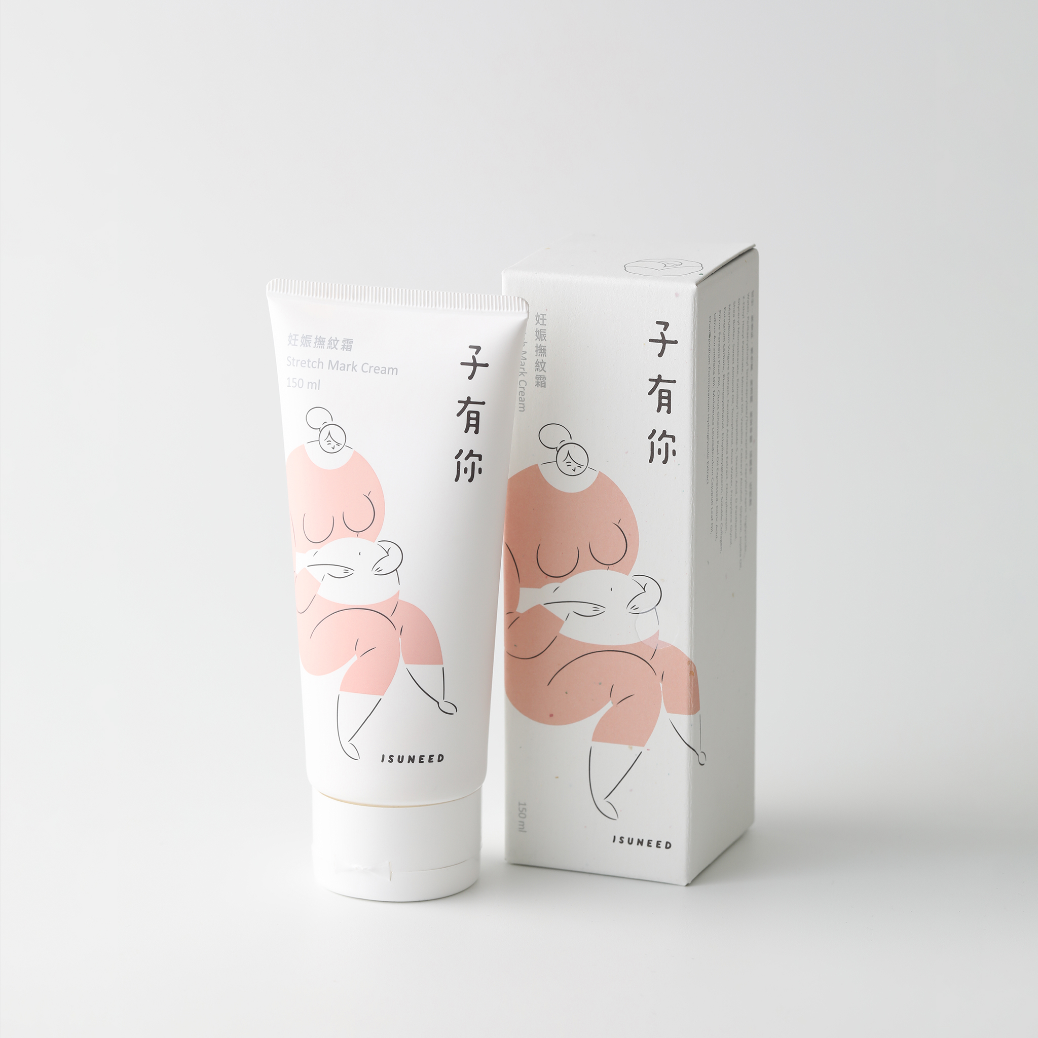 妊娠撫紋霜 150ml｜孕膚調理首選，光滑美肚的秘密武器