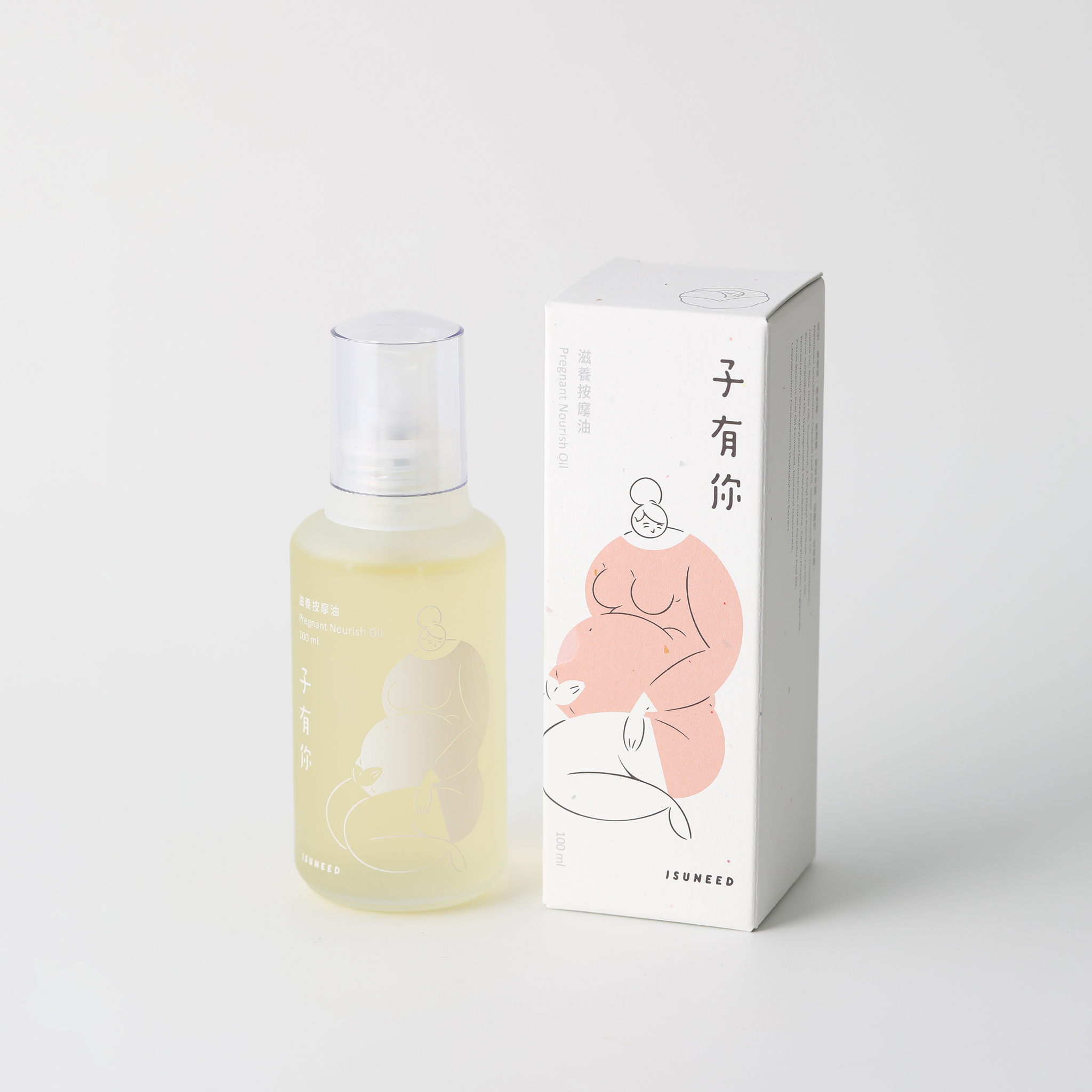 滋養按摩油 100ml｜99.9% 媽咪一試愛上的輕油保養