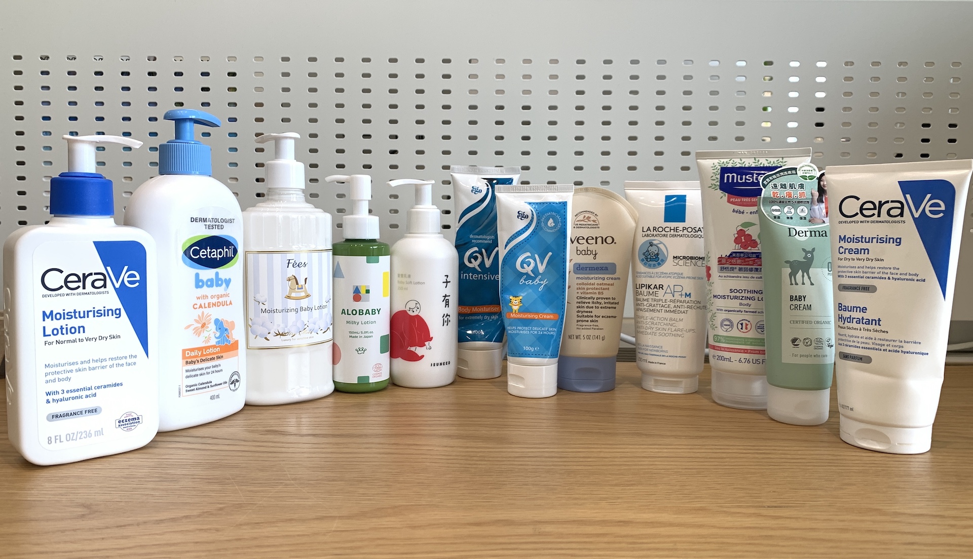 寶寶乳液推薦：網上12大熱門寶寶乳液排行榜，實測結果大公開！