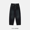 顯高比例毛流虛線｜A-line牛仔褲_3