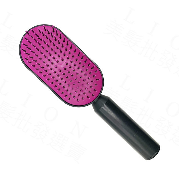 按壓式氣墊按摩梳