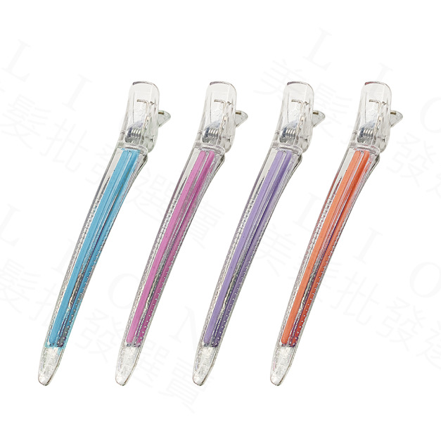 橡皮水晶夾(4入)