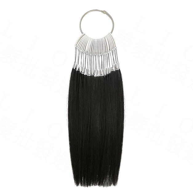 圓牌款原生髮髮束