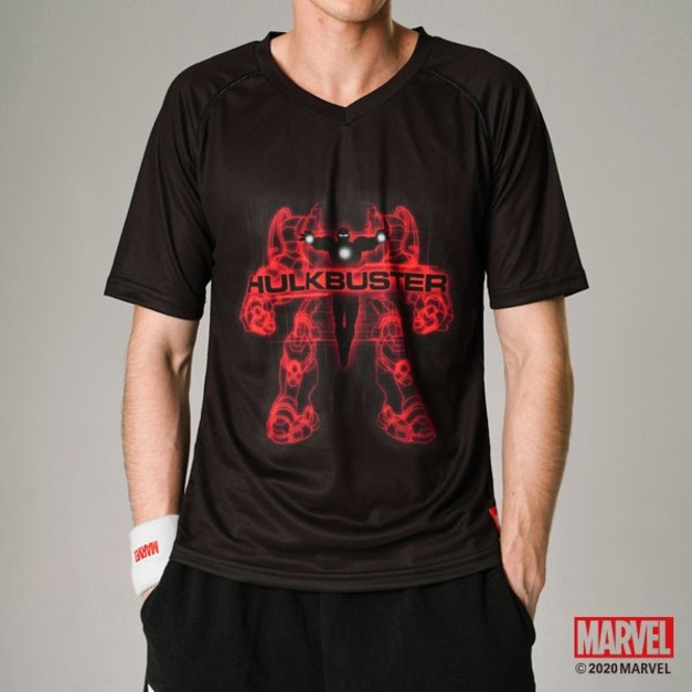 戰爭機器短袖V領運動上衣