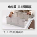 【JP嚴選-捷仕特】軍規風上蓋加厚折疊收納箱 (60L)_5