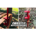 【JP嚴選-捷仕特】三節式落地桌上露營燈架_2