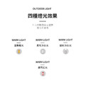 【JP嚴選-捷仕特】四葉草摺疊多功能露營燈_11
