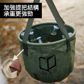 【JP嚴選-捷仕特】多功能摺疊水桶10L (輕巧便攜好收納)_3