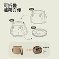 【JP嚴選-捷仕特】多功能摺疊水桶10L (輕巧便攜好收納)_2