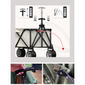 【JP嚴選-捷仕特】240L摺疊萬向輪露營推車(購贈送桌板)_2