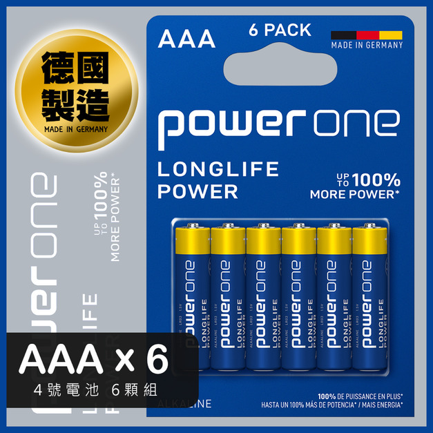 【JP嚴選-捷仕特】Power Oner鹼性電池 家用電池
