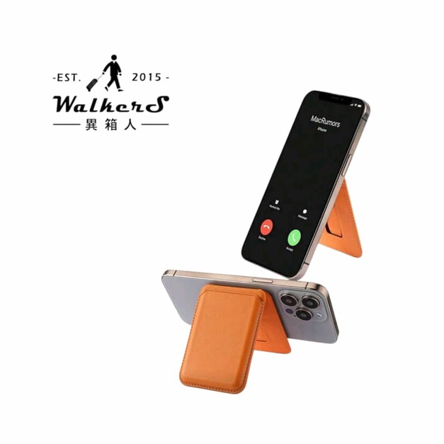 WalkerS  磁吸多功能卡夾-支架二合一，隨行出發 異箱人WalkerS