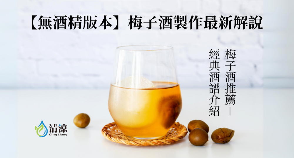 【無酒精版本】梅子酒製作最新解說，梅子酒推薦－經典2酒譜介紹