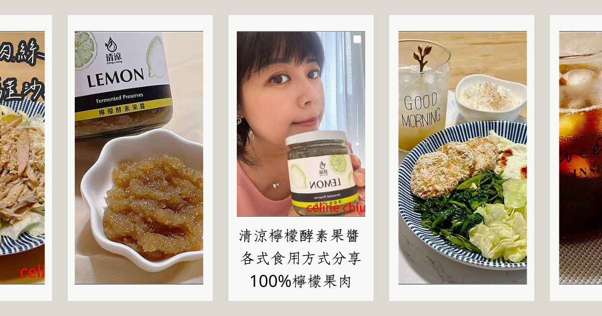 清涼檸檬酵素果醬 各式食用方式分享|100%檸檬果肉| 無添加