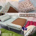 簡易式床包枕套組-三折式單人床墊用_2