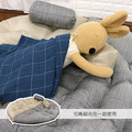 混紗質感北歐風多用途記憶懶骨頭_3