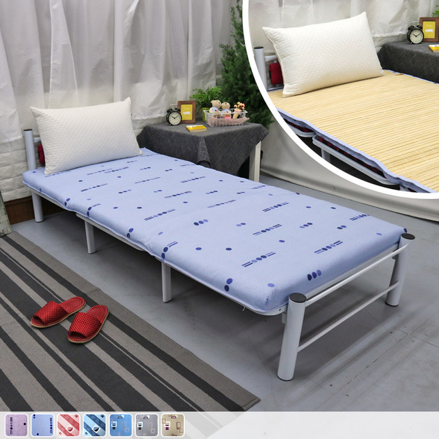 竹面單人透氣床墊