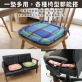 仿草蓆冬夏坐墊_6