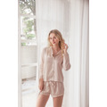 S1- Blush Glow 柔緞蕾絲長袖短褲睡衣組-L_16