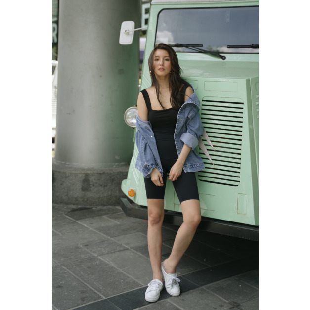 B7 - Waist Control 高腰機能單車褲 (松露黑 /燕麥膚) - （冬天必備不胖款！）