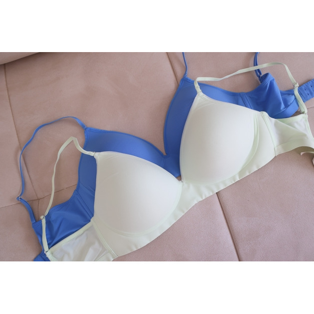 [US] 季節限定色：Lemon & Ocean 無痕無鋼圈內衣- 32B