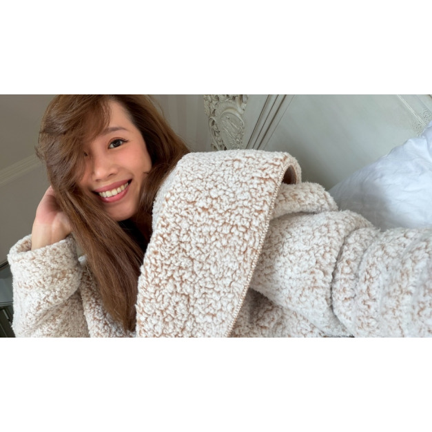 D7- Caramel Snow 焦糖雪絨Hoodie 睡袍