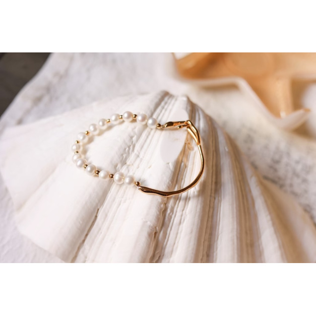 J1- Soft Pearl 柔光天然珍珠手鏈