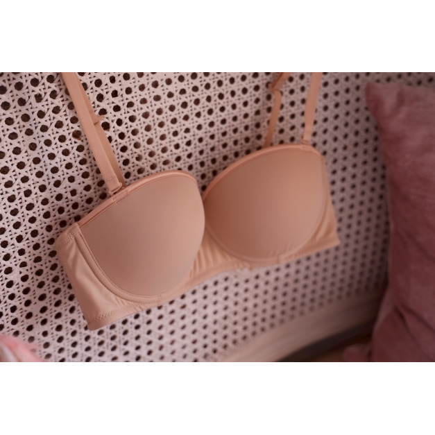 A8- Barcelona 經典防滑圓潤無肩帶內衣- 32C