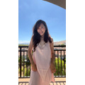 SL5- Everyday Heart 愛心蕾絲柔緞細肩帶睡衣裙 (三色選擇）_8