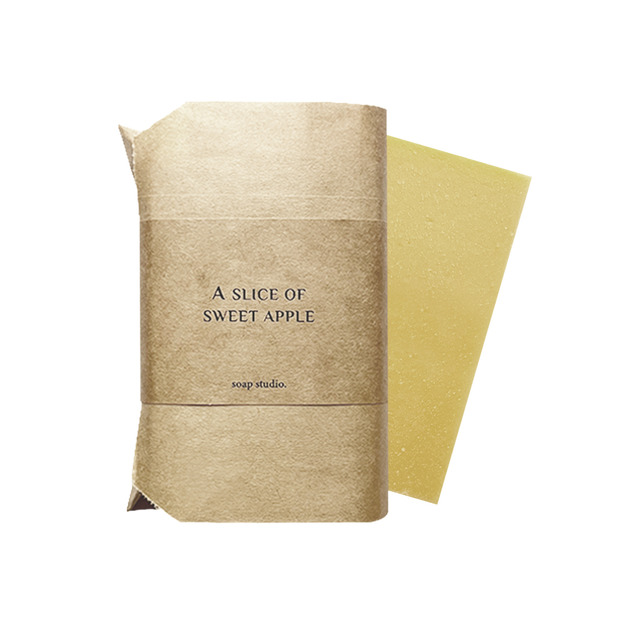 香氛精油皂 - 一片香甜蘋果．真實蘋果香氣．洗香香選我