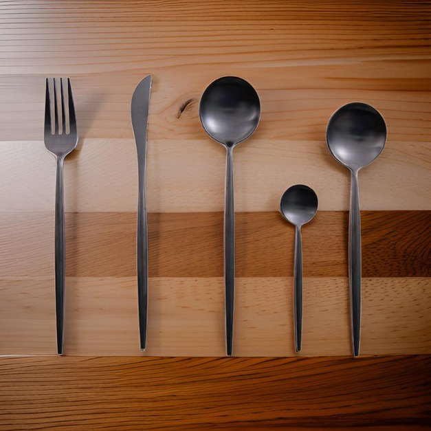 Artisan 黑色五件套餐具
