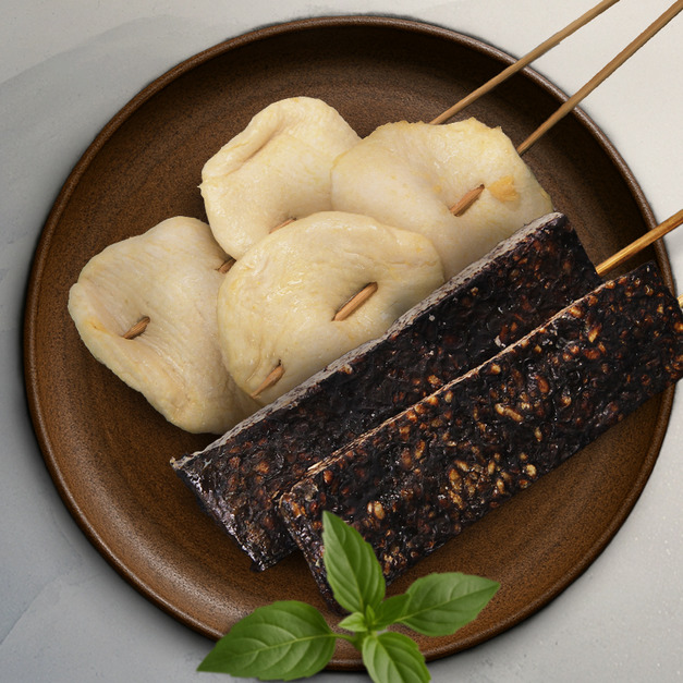 【 烤肉絕佳配角 】米血糕串｜甜不辣串 10串/包