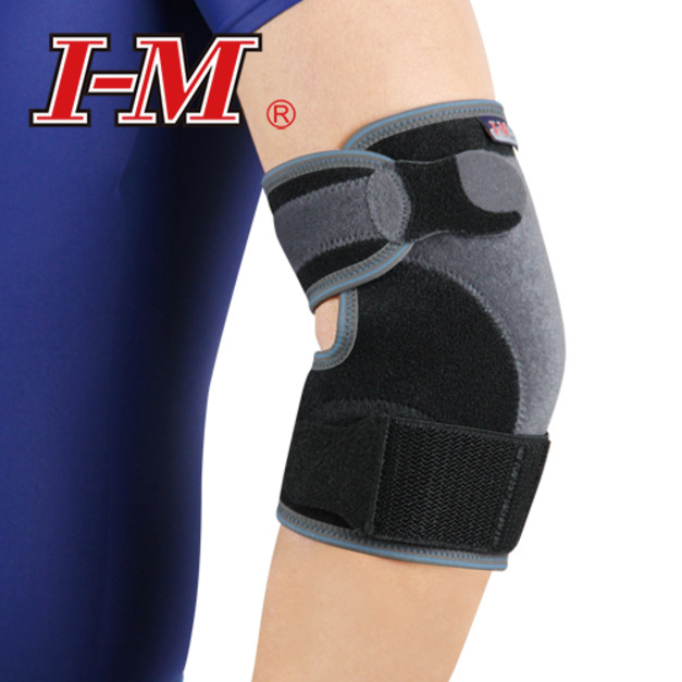 【棉質展開式矽膠護肘】