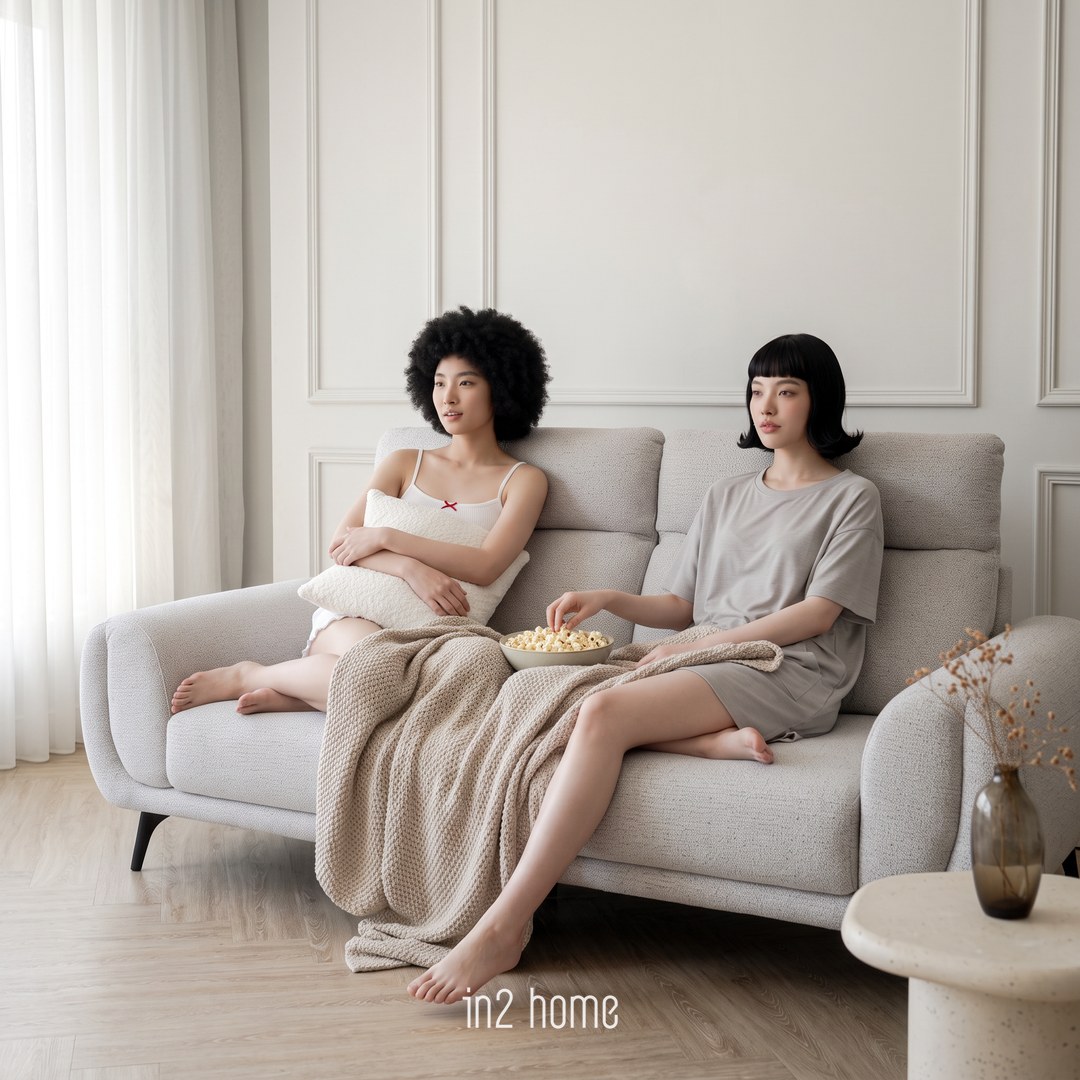 卡布沙發 SOMI 小美 追劇 可調頭枕
