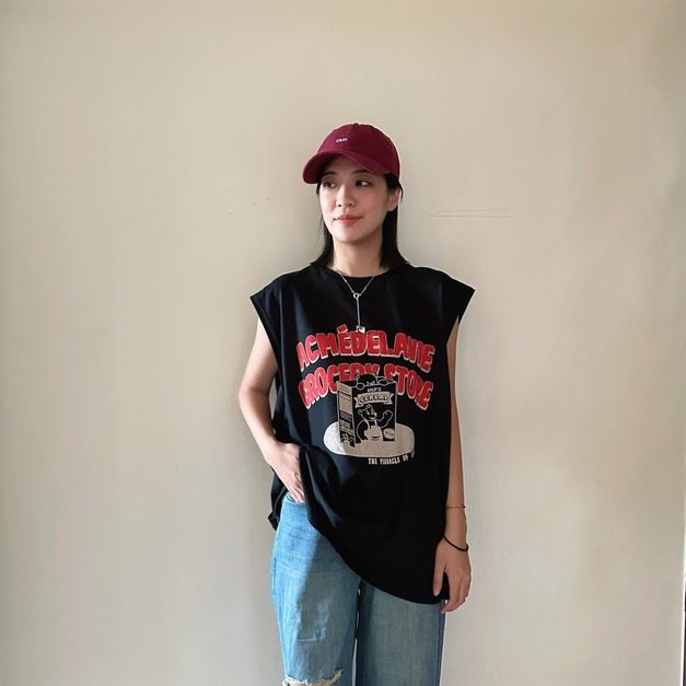 美式復古背心