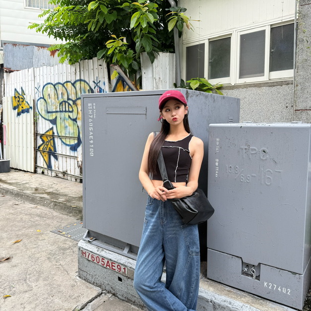小隻女孩也可以駕馭的繭型褲