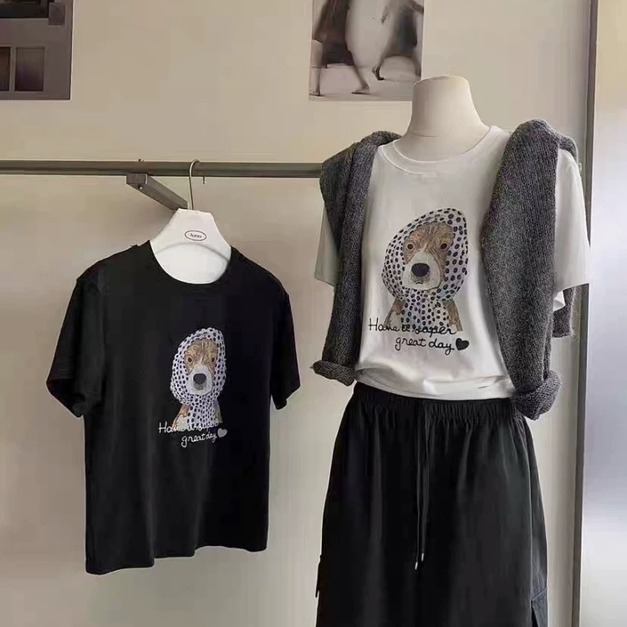 GD狗狗磨毛Ｔ（秋天的shirt）