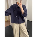 質感小標木釦襯衫外套（正常版）_14